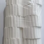 Rodetes de algodon lisos