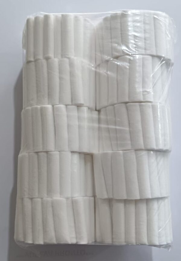 Rodetes de algodon lisos